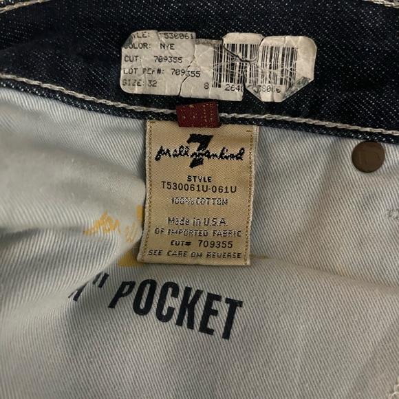 7 for all mankind vintage jeans - Picture 7 of 7